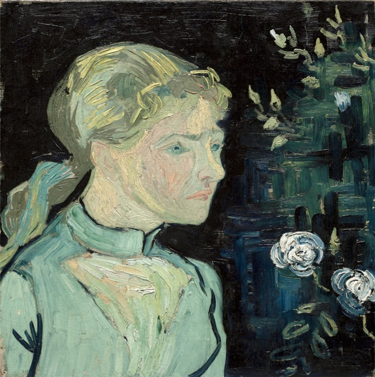 Portrait of Adeline Ravoux Vincent Willem Van Gogh Oil Painting